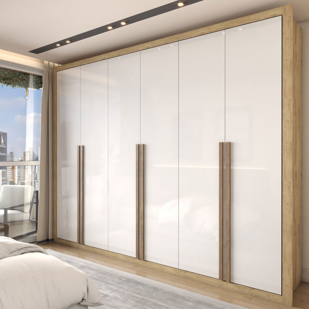 Guarda-Roupa Casal Severo 6 Portas 6 Gavetas - Panorama Móveis