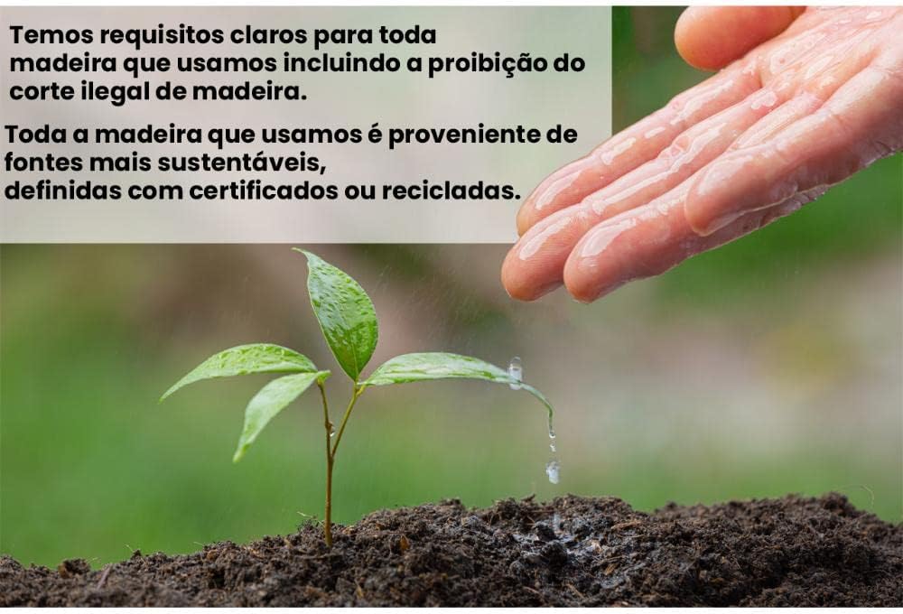 Ilha Cozinha Ditália 2 Prateleiras Preto Cd-1019