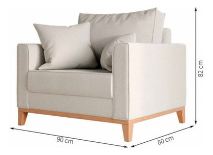 Poltrona Beny Confortável + Brinde - Vimont Móveis