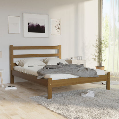 Cama Casal Madeira Maciça Rustica Luiza Móveis Ac