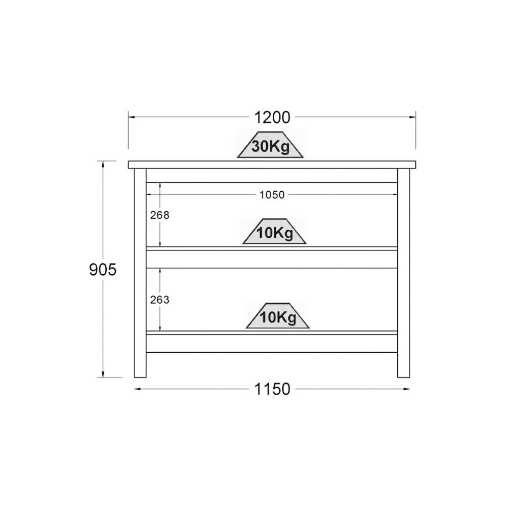Bancada gourmet ilha cozinha Ditália 2 Prat. Cinza CD-1019