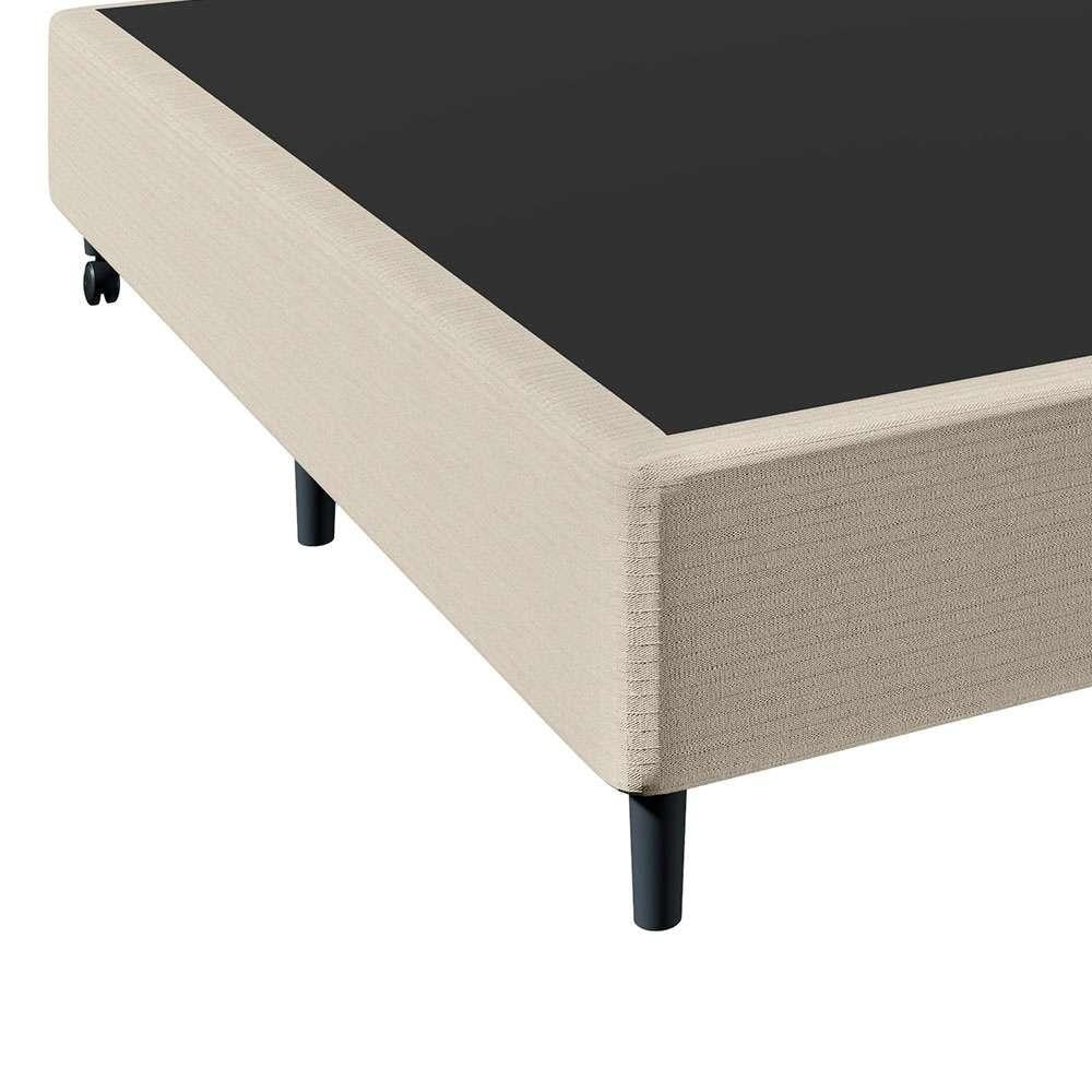 Base para Cama Box Casal Stella (40x138x188) Bege