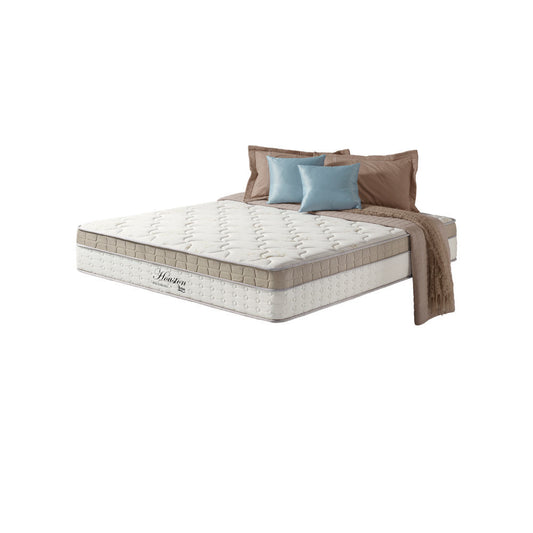 Colchão Casal Houston Molas Ensacadas Pillow In 138x188x28cm