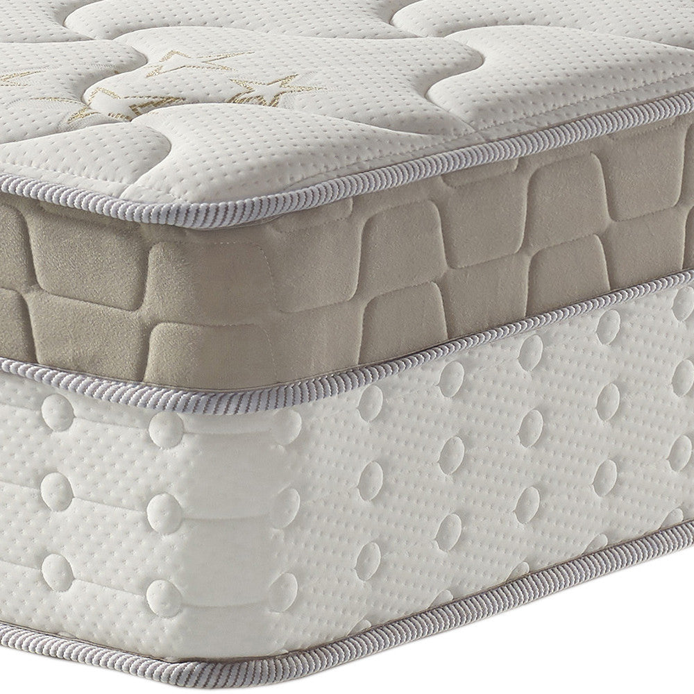 Colchão Casal Houston Molas Ensacadas Pillow In 138x188x28cm